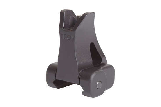 The Troy Industries Front Fixed BattleSight M4 Sight is machined from steel and black anodized